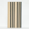 Modern 3D polyester fiber wide-narrow wall decorative sound-absorbing panels for noise reduction and fire resistance