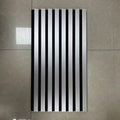 Wholesale PU Gold Silver Veneer Slat Acoustic Wall Panels Decorative Sound Reduction Slat Acoustic Panels for Home GYM APK022