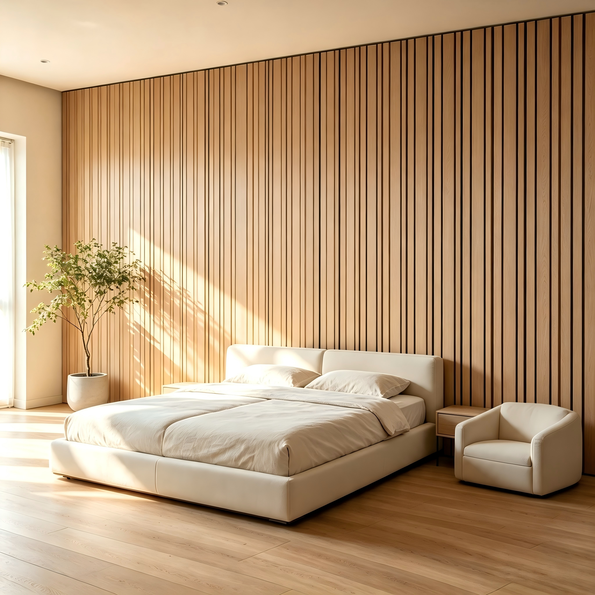 Modern 3D polyester fiber wide-narrow wall decorative sound-absorbing panels for noise reduction and fire resistance