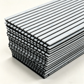 Wood Grain Slat Acoustic Panel PU Veneer Sound Absorbing Decorative Board For Home Room Gym Wall Cladding APK019
