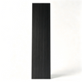 3D Wood Acoustic Wall Panels MDF Modern Design Walnut Sound Absorption Decorative Slat Panels for Living Room Solution APK012