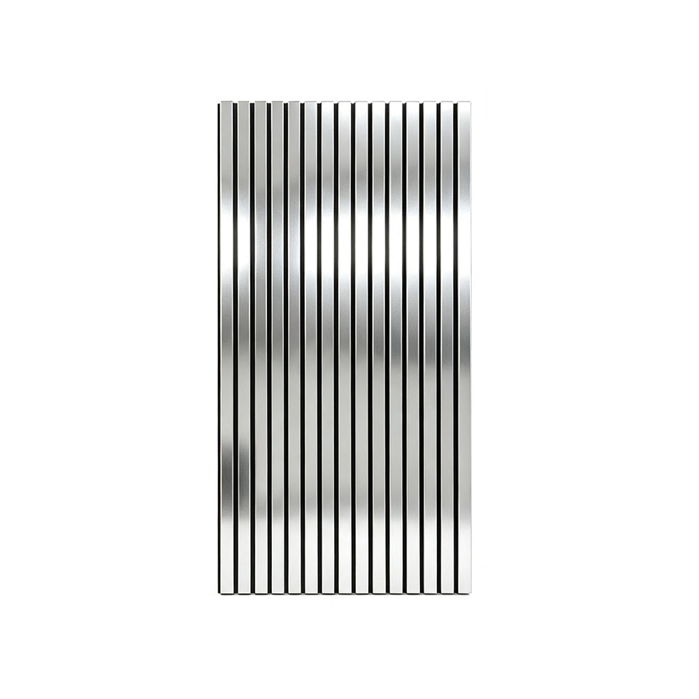 PVC Veneer Mirror Gold Effect Acoustic Panels Noise Reduction Slat Wall Panels for Hotel Business Occasions Decoration APK026