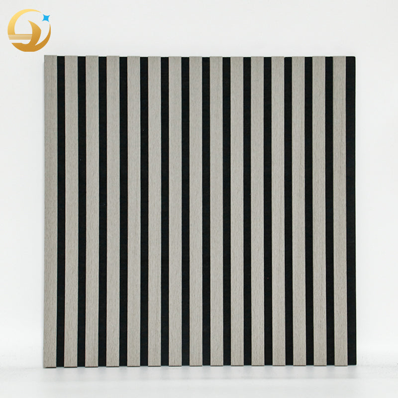 Slatted acoustic panel