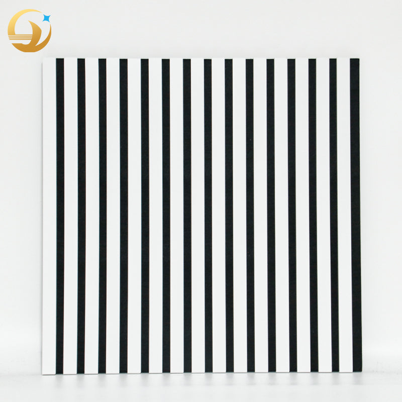 Slatted acoustic panel