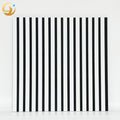 Slatted acoustic panel