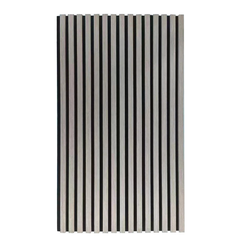 Wholesale Oak Acoustic Wood Wall Panels 47x24 Inch Decorative Sound Reduction Slat Acoustic Panel for Home Office GYM APK010
