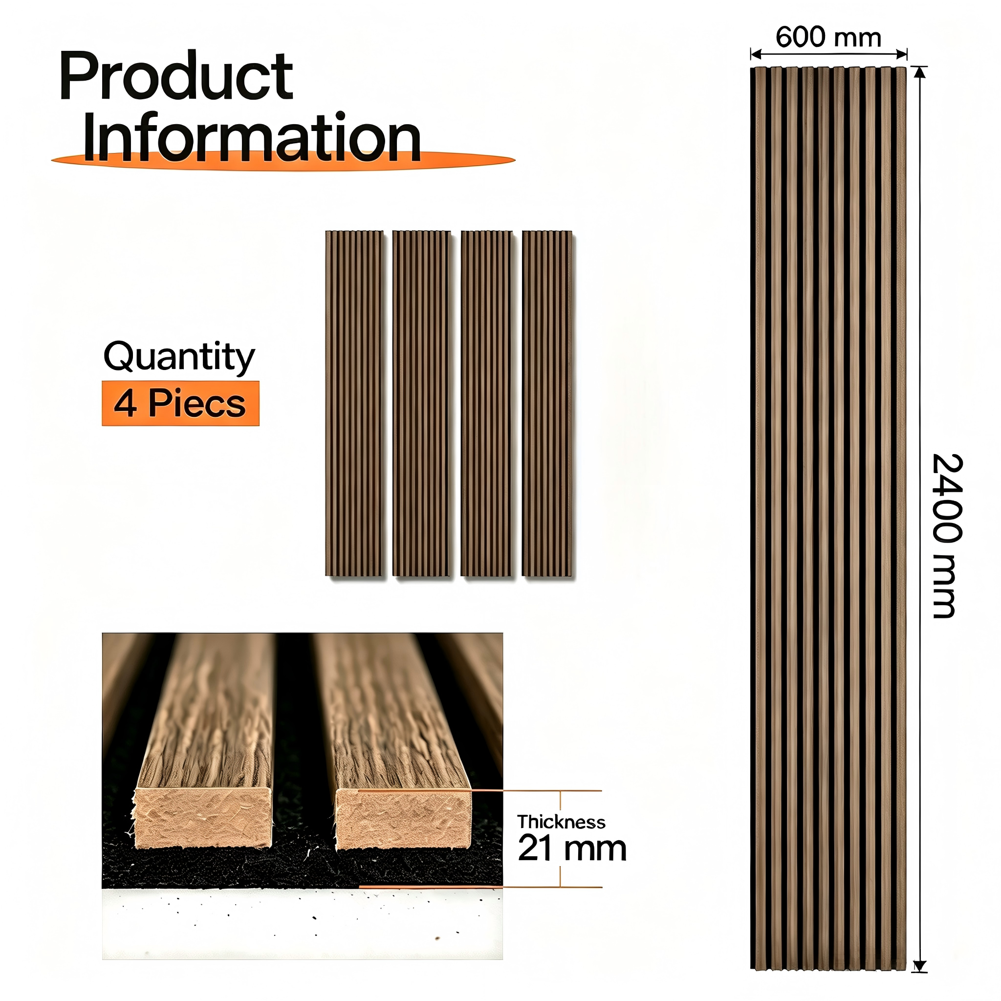 Wholesale 3D sound-absorbing wall panels Eco-friendly wooden sound-absorbing boards Suitable for modern hotel office decoration