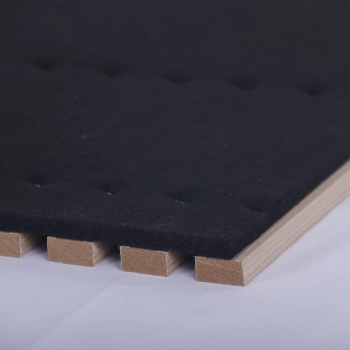 Multi Color Veneer MDF Slat Acoustic Panel Sound Insulation Wall Cladding Eco-Friendly Acoustic Panels for Show Room Living Room