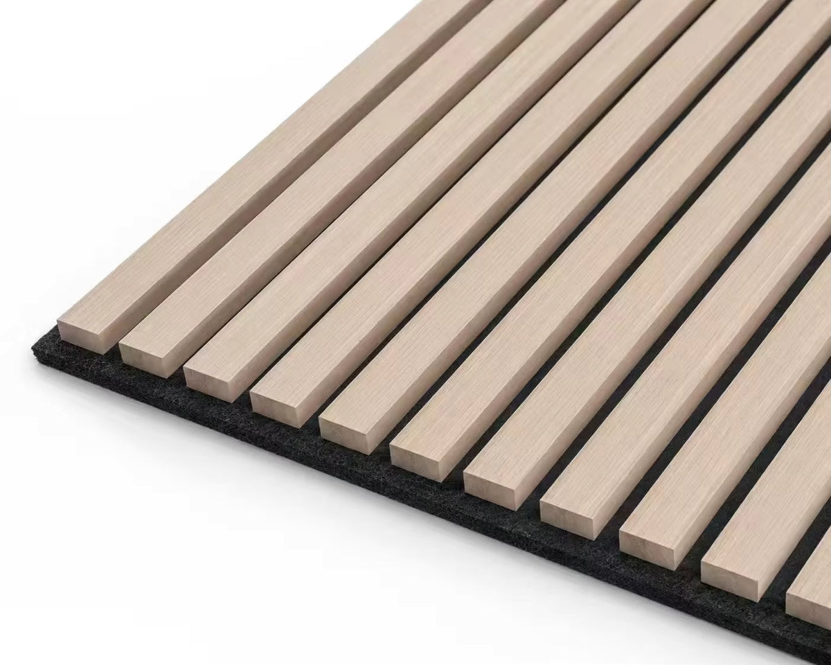 Sound Absorbing MDF Wood Slatted Acoustic Panels Customization Acoustic Wall Panels Wood Sound Proof Sound-absorbing Panels