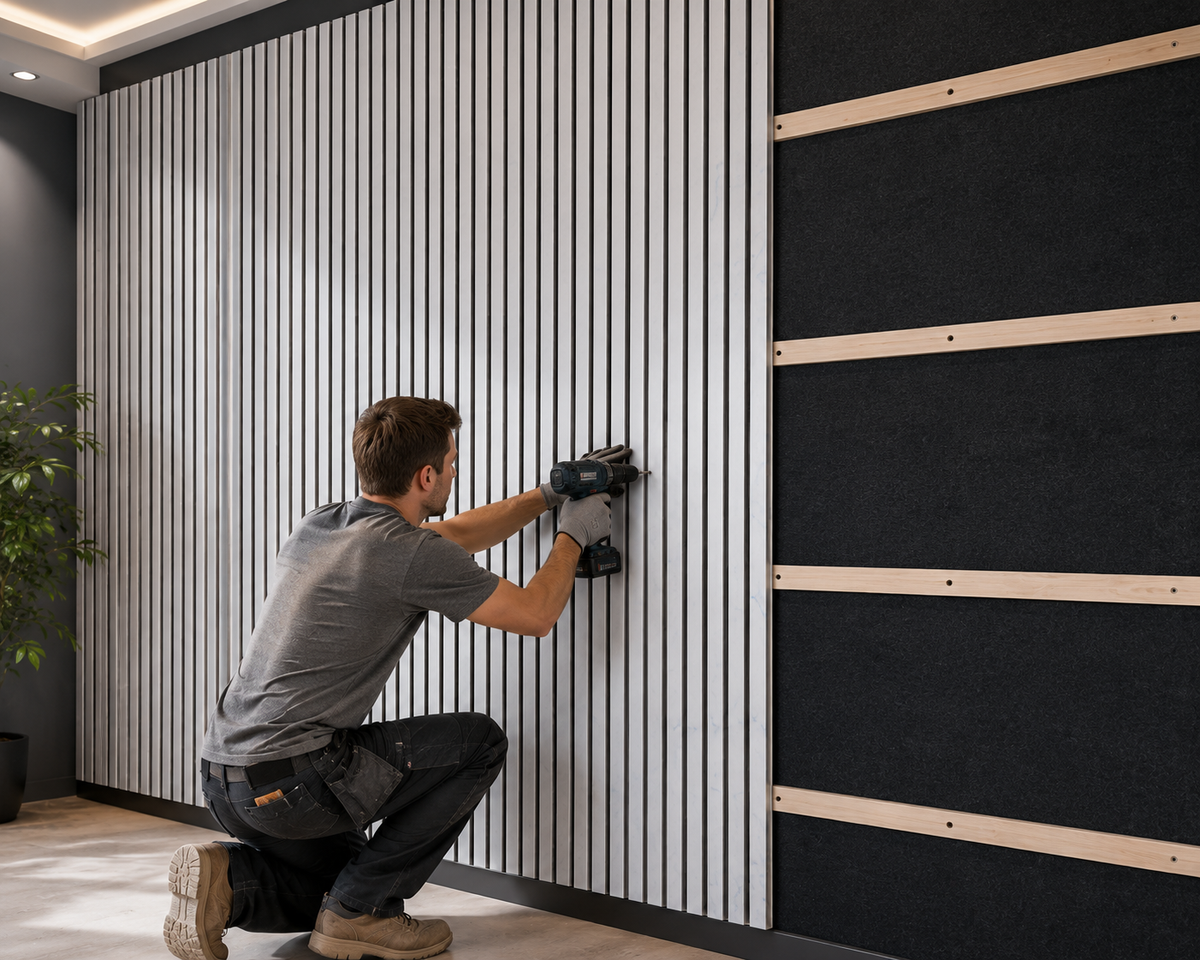 Sound Proof Akupanel Acoustic Wooden Acoustic Slat Wall Panels-Eco-Friendly Fireproof Modern Design Outdoor Living Room Hall Gym