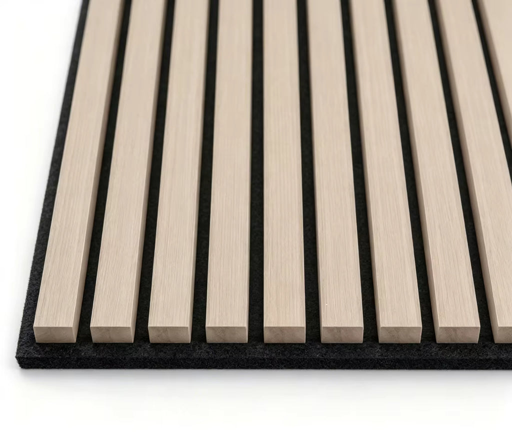 Sound Absorbing MDF Wood Slatted Acoustic Panels Customization Acoustic Wall Panels Wood Sound Proof Sound-absorbing Panels