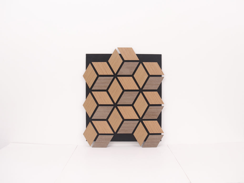 Customized Special Shaped Noise Reduction Sound Absorbing Board Polyester Fiber MDF Acoustic Panel