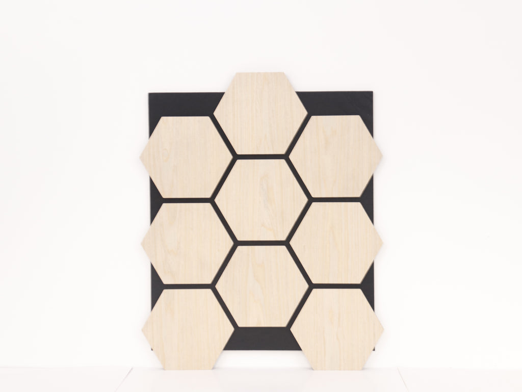Customized Special Shaped Noise Reduction Sound Absorbing Board Polyester Fiber MDF Acoustic Panel